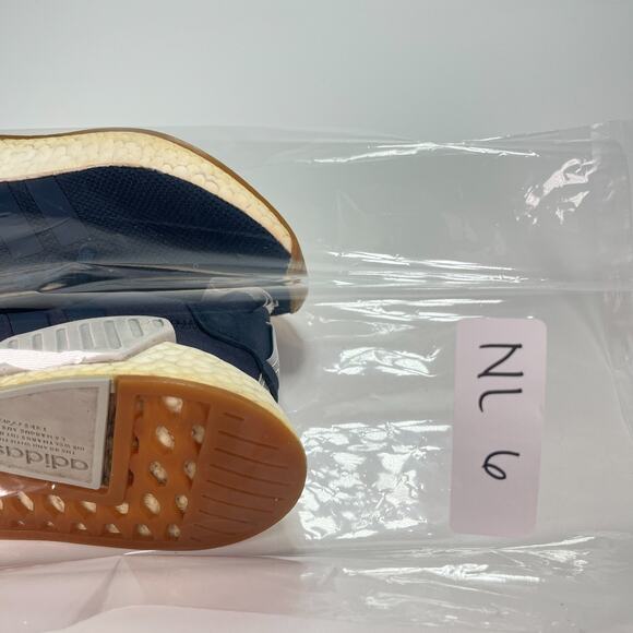 Adidas Originals NMD R2 Blue White Boost Running Shoes BY9316 Women's Size 5 - Picture 10 of 10